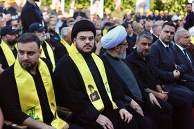 فرزند سیدحسن نصرالله: راه مقاومت ادامه دارد و پرچم آن بر زمین نخواهد ماند