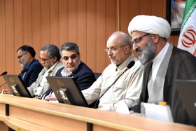 حضور محمدباقر قالیباف، رئیس مجلس شورای اسلامی در نشست شورای برنامه ریزی و توسعه استان سمنان و فعالان اقتصادی