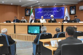 حضور محمدباقر قالیباف، رئیس مجلس شورای اسلامی در نشست شورای برنامه ریزی و توسعه استان سمنان و فعالان اقتصادی