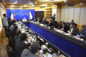 حضور محمدباقر قالیباف، رئیس مجلس شورای اسلامی در نشست بررسی شبیه‌سازی طرح رفع ناترازی انرژی در استان سمنان