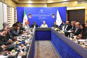 حضور محمدباقر قالیباف، رئیس مجلس شورای اسلامی در نشست بررسی شبیه‌سازی طرح رفع ناترازی انرژی در استان سمنان