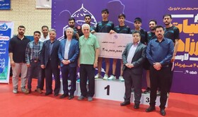 نماینده شیراز قهرمان رقابت‌های تنیس روی میز جایزه بزرگ کشورشد