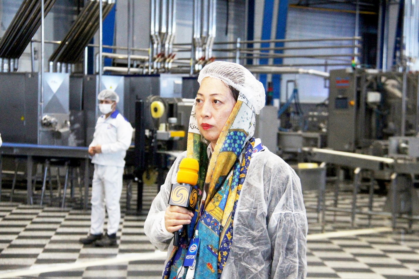 شگفتی خبرنگاران خارجی از فناوری میهن در صنعت لبنیات