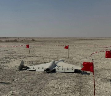 کشف یک پهپاد اسرائیلی سقوط کرده در بصره