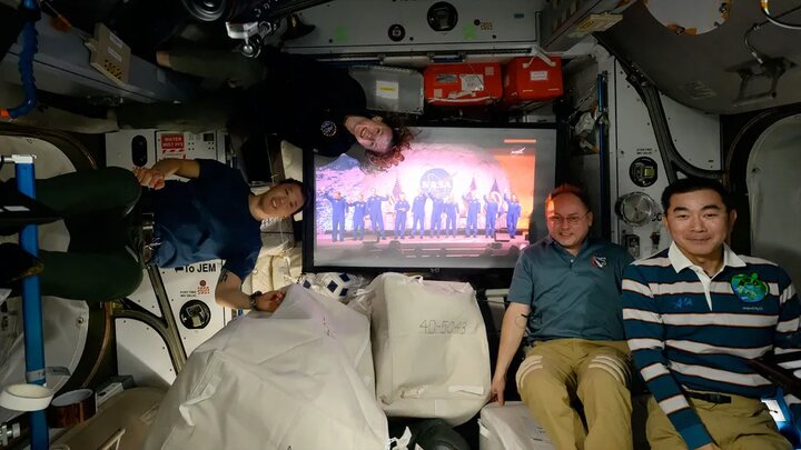 روزهای پرکار فضانوردان در ایستگاه فضایی بینالمللی