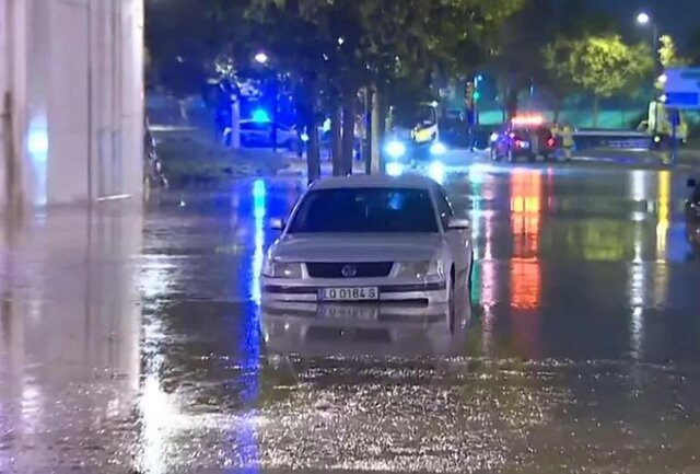 عکس آرشیوی است جاری شدن سیلاب در ۲ روستای بخش مرکزی کلاله