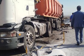 وقوع ۲ تصادف رانندگی در زنجان با ۳ کشته و ۵ مصدوم