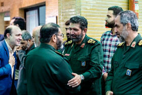 سردار حسن‌زاده فرمانده سپاه تهران در بزرگداشت اولین سالگرد شهید نیلفروشان