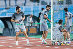 نشست خبری و تمرین تیم استقلال پیش از بازی با المحرق بحرین