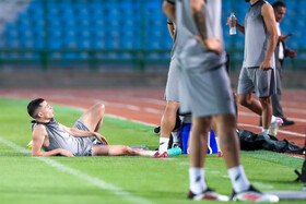 تمرین تیم استقلال پیش از بازی با المحرق بحرین