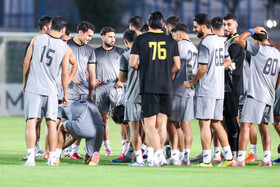 تمرین تیم استقلال پیش از بازی با المحرق بحرین