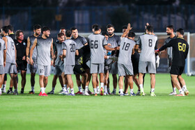 تمرین تیم استقلال پیش از بازی با المحرق بحرین