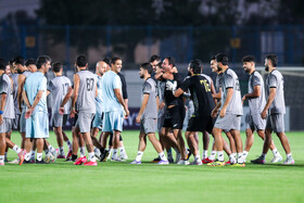 تمرین تیم استقلال پیش از بازی با المحرق بحرین