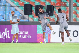 تمرین تیم استقلال پیش از بازی با المحرق بحرین