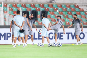 تمرین تیم استقلال پیش از بازی با المحرق بحرین