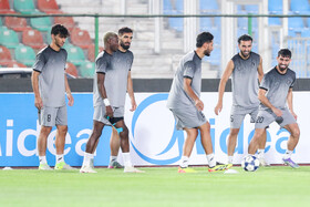 تمرین تیم استقلال پیش از بازی با المحرق بحرین