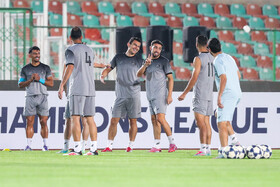 تمرین تیم استقلال پیش از بازی با المحرق بحرین