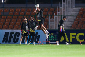 تمرین تیم استقلال پیش از بازی با المحرق بحرین