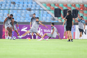 تمرین تیم استقلال پیش از بازی با المحرق بحرین