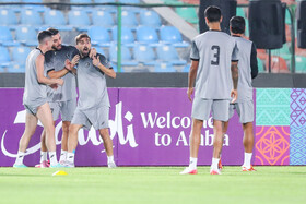 تمرین تیم استقلال پیش از بازی با المحرق بحرین