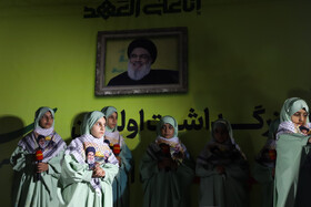 مراسم گرامیداشت سالگرد سید حسن نصرالله در میدان شهدا