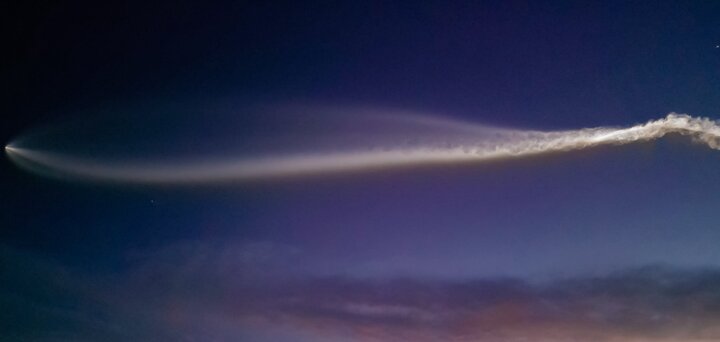 یک عروس دریایی در آسمان آمریکا رصد شد!