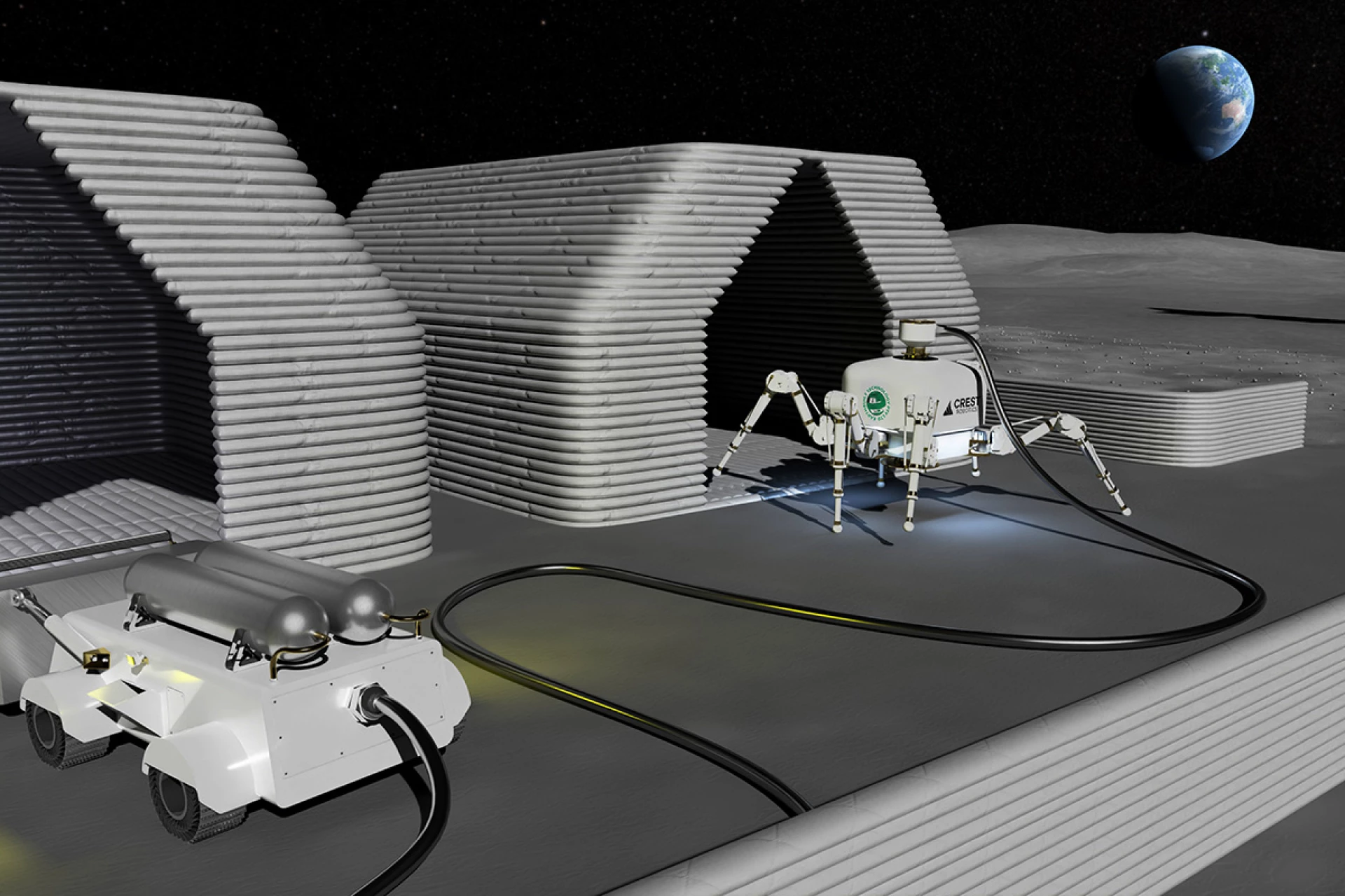این ربات روزی یک خانه میسازد