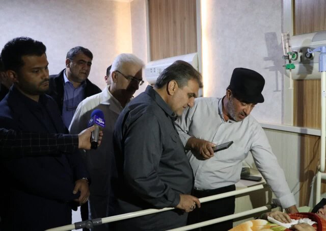 عیادت استاندار از دانشجویان حادثهدیده/ آخرین وضعیت مصدومان حادثه اتوبوس دانشجویان