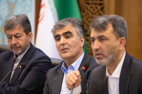  محمدرضا فرزین، رئیس بانک مرکزی در نشست شورای گفت‌وگوی دولت و بخش خصوصی در استان اصفهان 