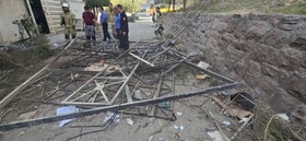 انفجار سیلندر هیدروژن در مرکز آموزشی در خیابان کارگر/ یک نفر کشته و دو نفر مصدوم شدند