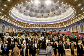 بزرگداشت دبیران کل حزب‌الله با حضور رئیس مجلس ـ قم