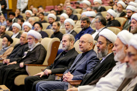 بزرگداشت دبیران کل حزب‌الله با حضور رئیس مجلس ـ قم