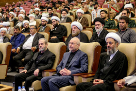 بزرگداشت دبیران کل حزب‌الله با حضور رئیس مجلس ـ قم