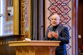 سخنرانی محمد باقر قالیباف، رئیس مجلس شورای اسلامی در بزرگداشت دبیران کل حزب‌الله با حضور رئیس مجلس ـ قم