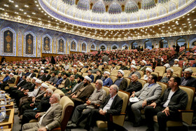 بزرگداشت دبیران کل حزب‌الله با حضور رئیس مجلس ـ قم