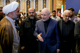 بزرگداشت دبیران کل حزب‌الله با حضور رئیس مجلس ـ قم