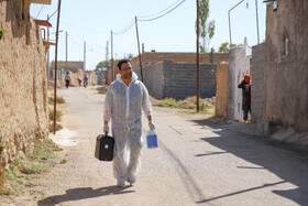 واکسیناسیون دام در روستاهای خراسان شمالی