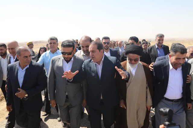 استاندار میسان عراق از مرز چیلات وارد دهلران شد
