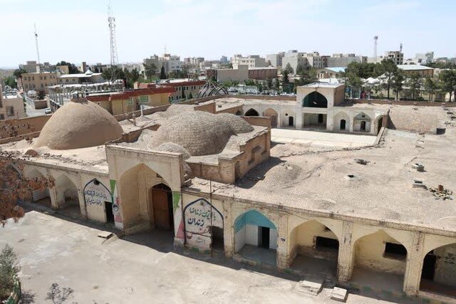 سرانجام کاروانسرای شاهعباسی سمنان از پس حصارهای فروریخته خود را نشان داد + تصاویر