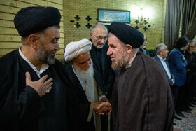مراسم ختم همسر آیت‌الله سیستانی