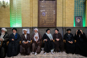 مراسم ختم همسر آیت‌الله سیستانی