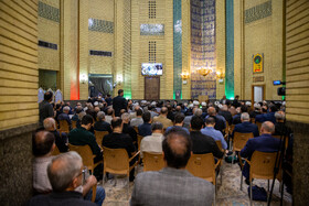 مراسم ختم همسر آیت‌الله سیستانی
