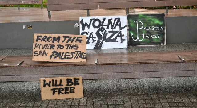 اعتراضات ضدصهیونیستی گسترده در لهستان