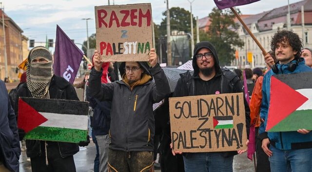 اعتراضات ضدصهیونیستی گسترده در لهستان