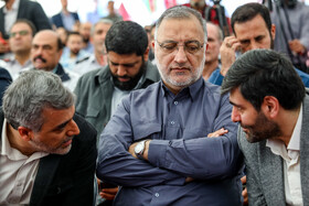 علیرضا زاکانی، شهردار تهران در آیین رونمایی از بسته توسعه ماشین‌آلات تخصصی خدمات شهری - تهران