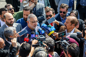 علیرضا زاکانی، شهردار تهران در آیین رونمایی از بسته توسعه ماشین‌آلات تخصصی خدمات شهری - تهران