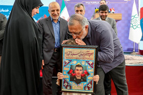 علیرضا زاکانی، شهردار تهران در آیین رونمایی از بسته توسعه ماشین‌آلات تخصصی خدمات شهری - تهران