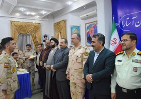 نیروهای انتظامی و هنگ مرزی شهرستان آستارا تجلیل شدند