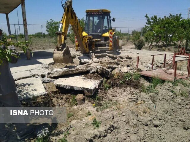 عکس تزئینی است برخورد با ساختوسازهای غیرمجاز در ابهر