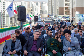 آیین افتتاح ۲۳۵۷ واحد مسکن مهر در شهر جدید پردیسآئین بهره برداری از طرح های وزارت راه و شهرسازی